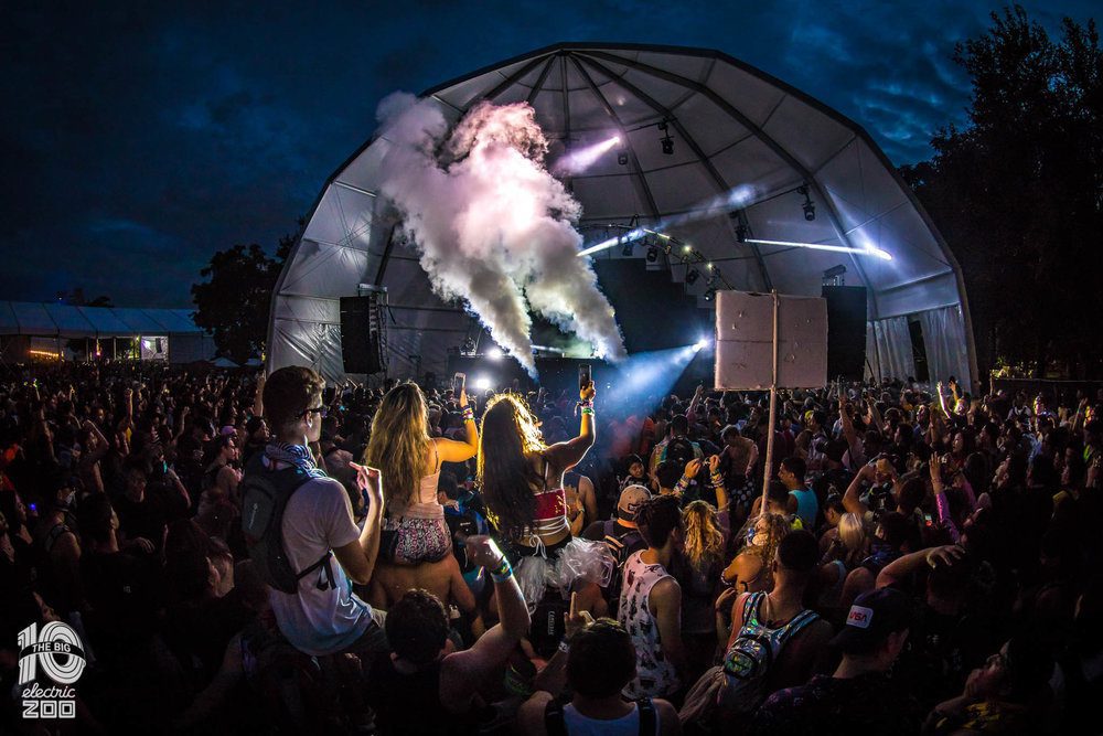 BML-Blackbird  Provides Lighting and Video Support at Electric Zoo