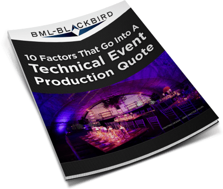 technical event production quote